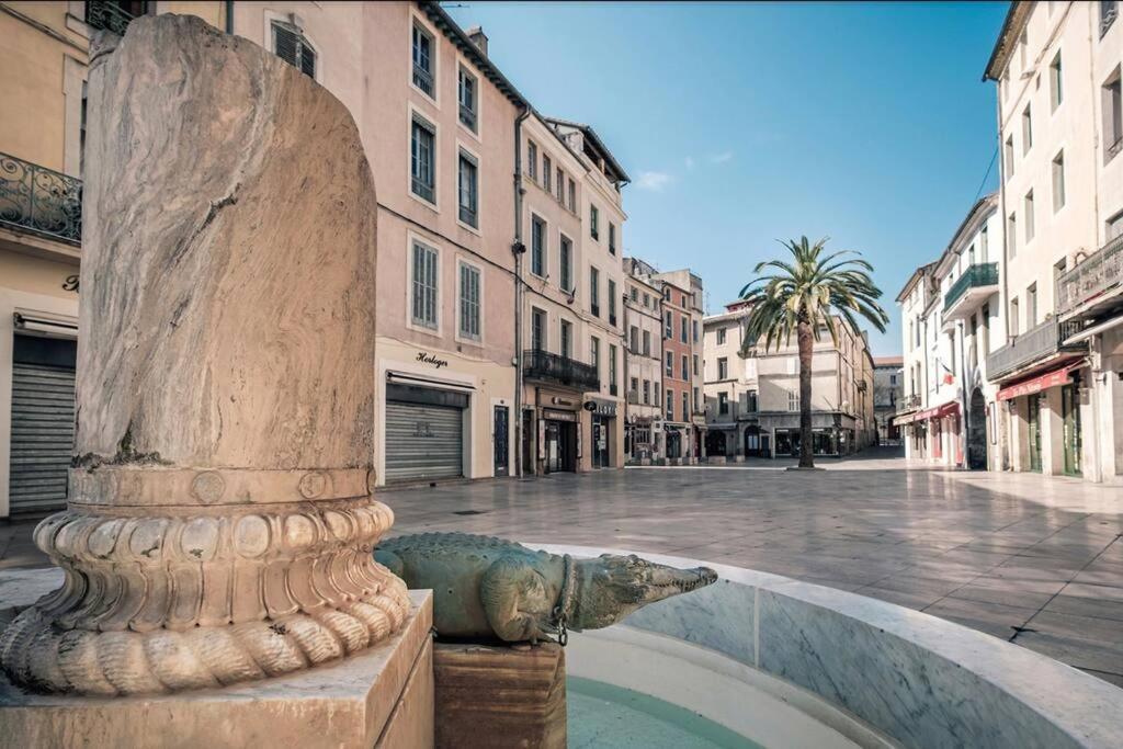 L'Historien - Avec Balcon Coeur De Nimes Apartment Екстериор снимка